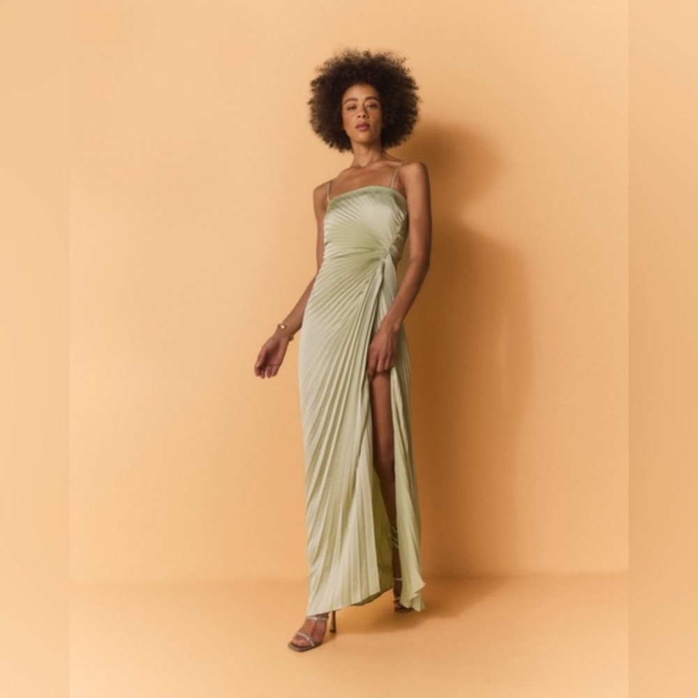 A.L.C. Layla Pleated Gown